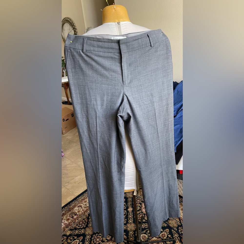 Banana republic gray wool trousers